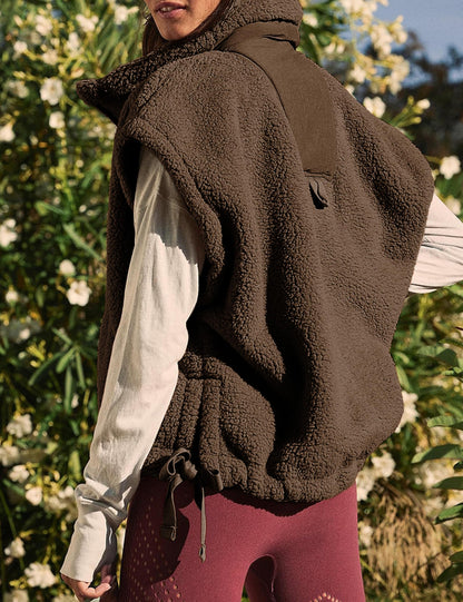 Amebelle Oversize Fleece Vest