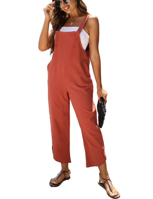 Gozoloma Casual Fit Overall Jumpsuit