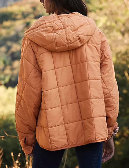 Omoone Lightweight Oversize Quilted Hoodie