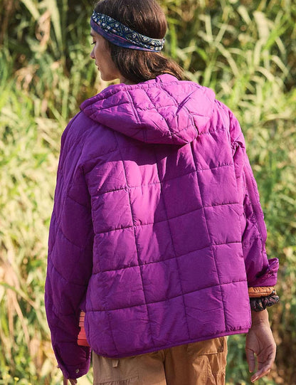 Omoone Lightweight Oversize Quilted Hoodie