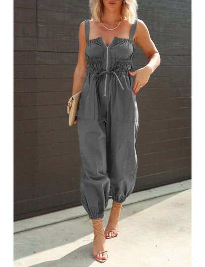 Omoone Summer Cargo Jumpsuit