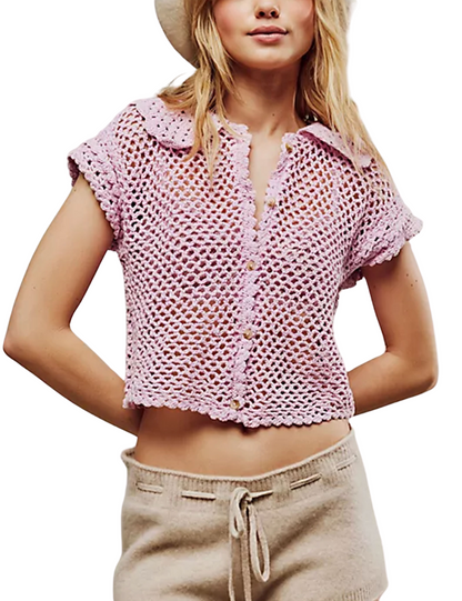 Omoone Ladies Crochet Top