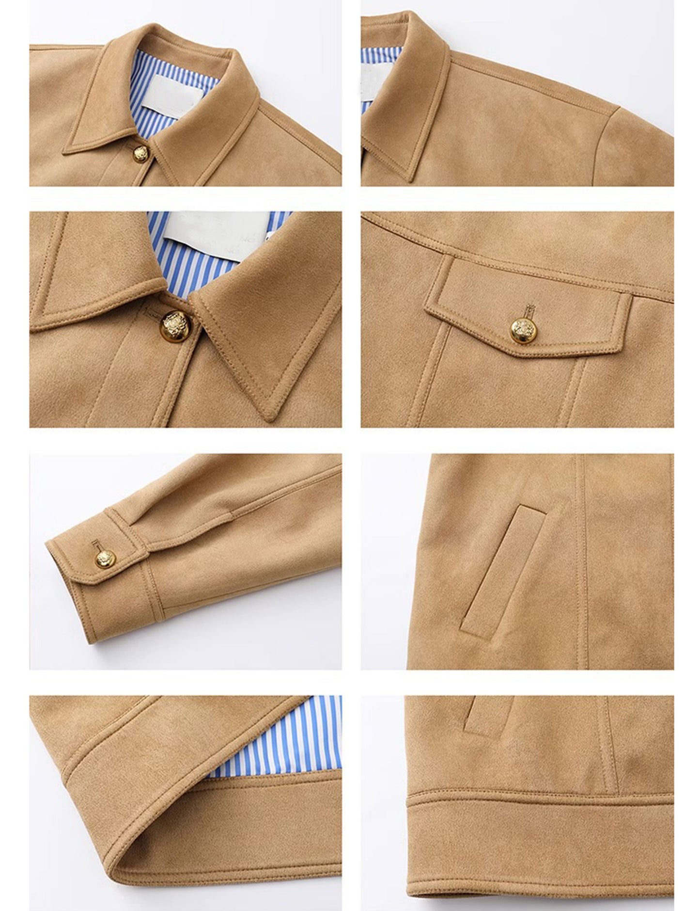 Ynhonra Casual Fit Button Down Jacket