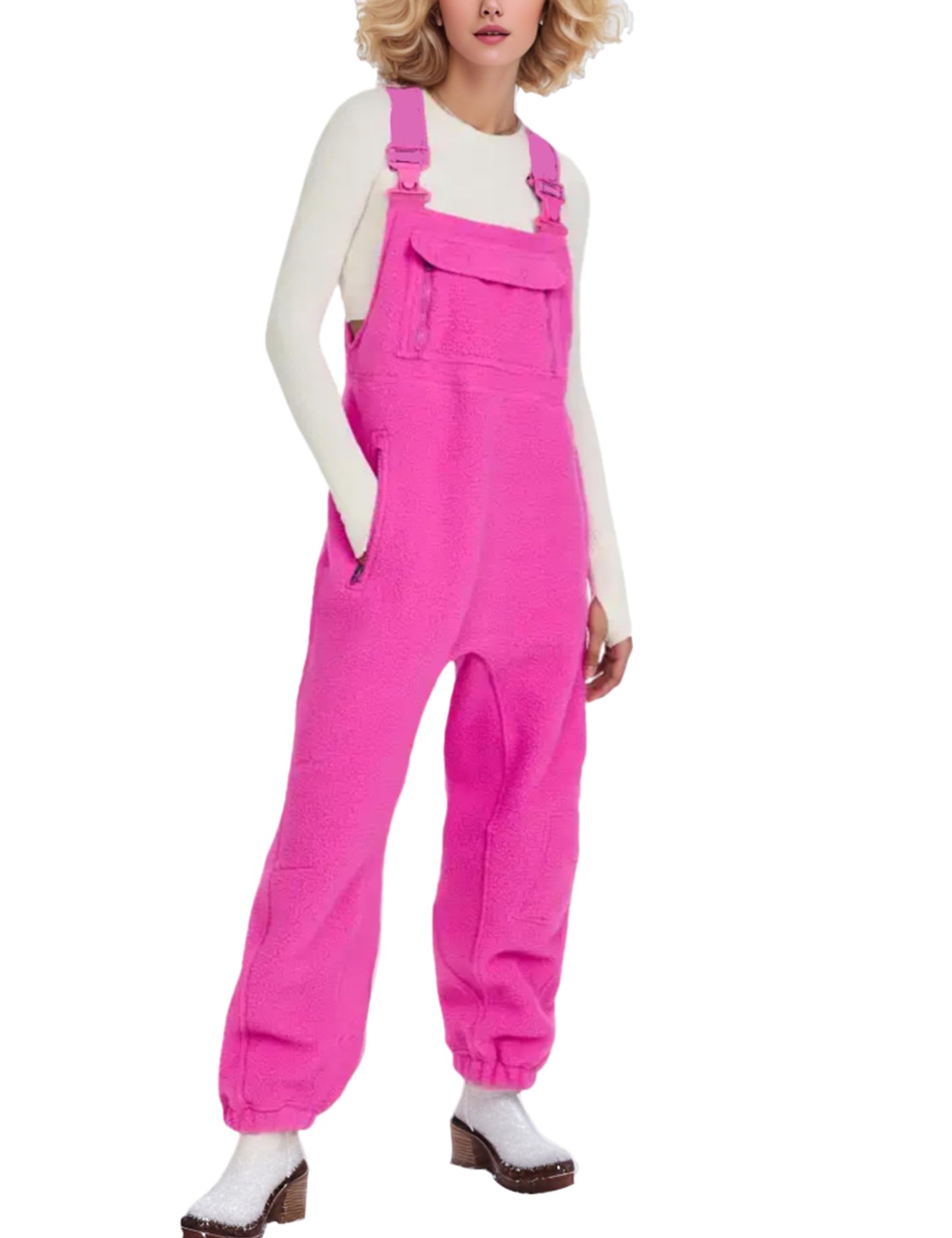 Ziqoty Overall fleece Jumpsuit